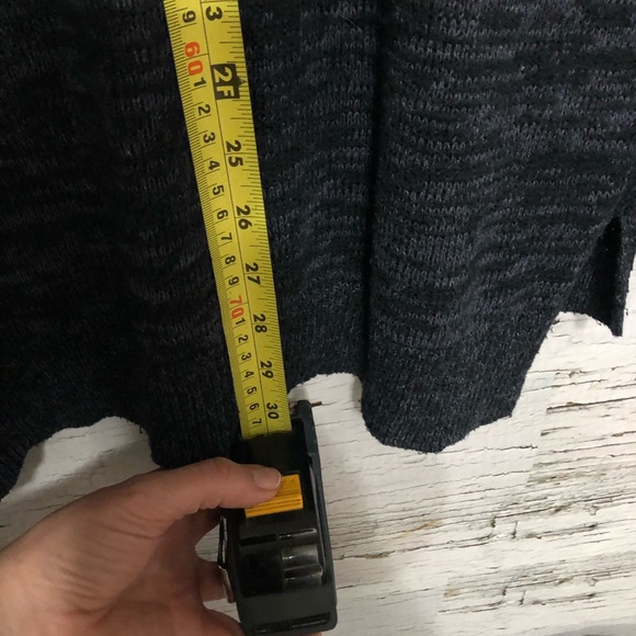 Hollister long blue button down cardigan - Picture 6 of 6